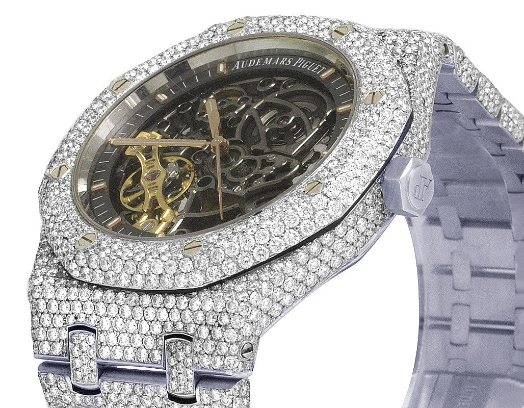 Diamond Style Skeleton Watch for Men