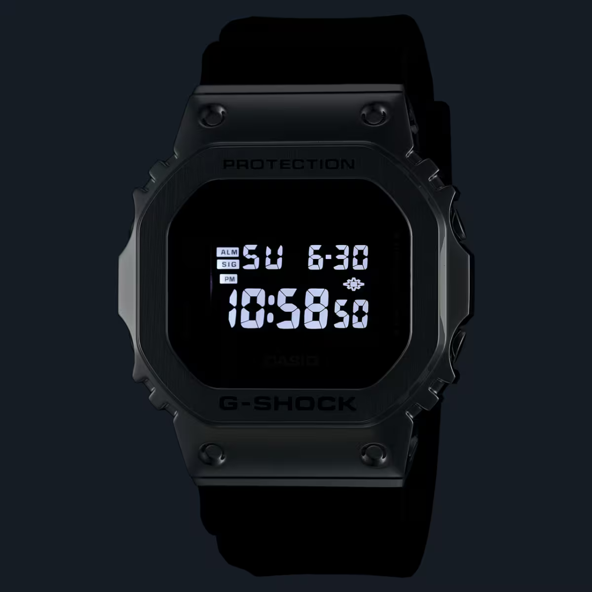 G-SHOCK Digital Steel Protection Watch for Men